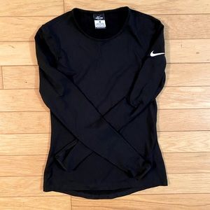 Nike Dri-Fit black long sleeve shirt size S